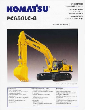 Excavatoare pe șenile Komatsu PC650LC-8