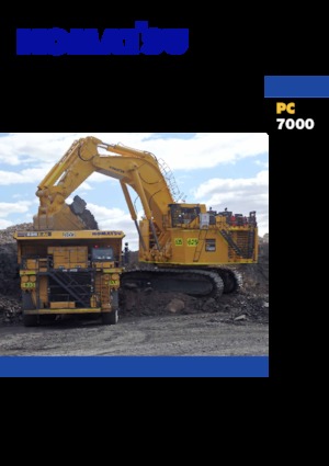 Excavatoare pe șenile Komatsu PC7000-6 