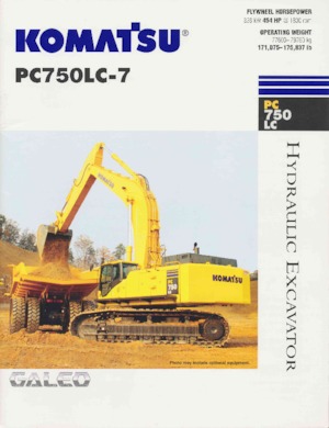 Excavatoare pe șenile Komatsu PC750LC-7