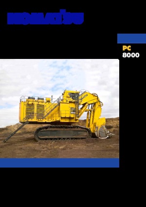 Excavatoare pe șenile Komatsu PC8000-11 