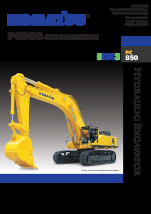 Excavatoare pe șenile Komatsu PC850SE-8E0