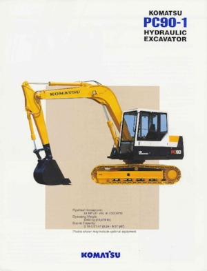 Excavatoare pe șenile Komatsu PC90-1