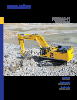 Excavatoare pe șenile Komatsu PC900LC-11