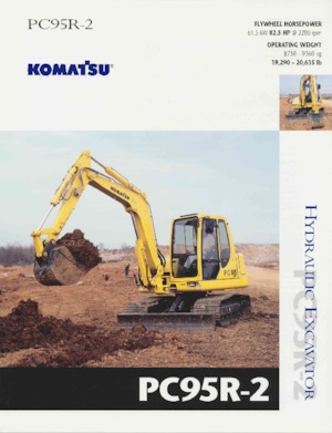 Excavatoare pe șenile Komatsu PC95R-2