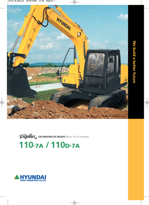 Excavatoare pe șenile Hyundai R 110-7 A