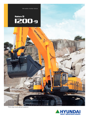 Excavatoare pe șenile Hyundai R 1200 LC-9 A