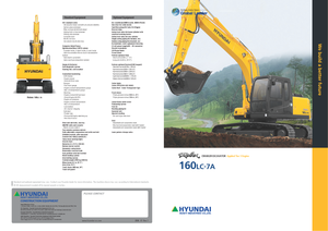 Excavatoare pe șenile Hyundai R 160 LC 7A
