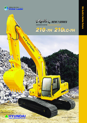 Excavatoare pe șenile Hyundai R 210-7H