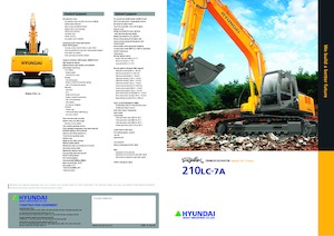 Excavatoare pe șenile Hyundai R 210 LC 7A