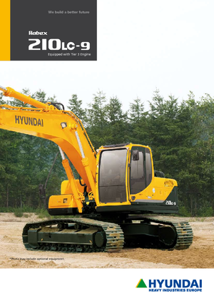 Excavatoare pe șenile Hyundai R 210 LC 9