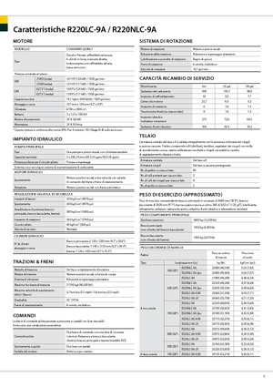 Excavatoare pe șenile Hyundai R 220 LC-9 A