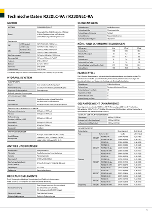 Excavatoare pe șenile Hyundai R 220 LC-9 A