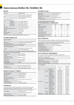 Excavatoare pe șenile Hyundai R 220 LC-9 A