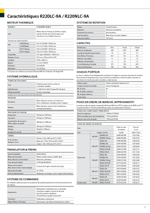 Excavatoare pe șenile Hyundai R 220 LC-9 A