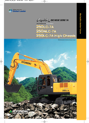 Excavatoare pe șenile Hyundai R 250 LC 7A