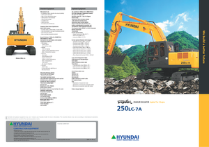 Excavatoare pe șenile Hyundai R 250 LC 7A