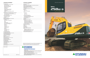 Excavatoare pe șenile Hyundai R 250 LC 9