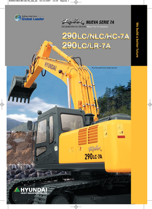 Excavatoare pe șenile Hyundai R 290 LC 7A