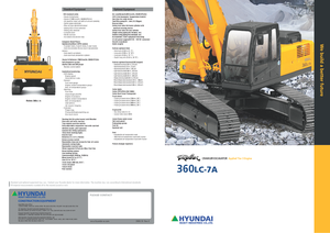Excavatoare pe șenile Hyundai R 360 LC 7A