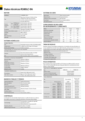 Excavatoare pe șenile Hyundai R 380 LC-9 A