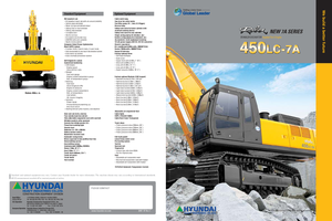 Excavatoare pe șenile Hyundai R 450 LC 7A