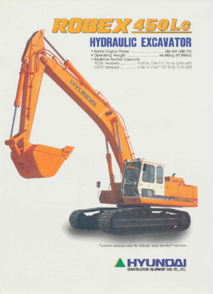 Excavatoare pe șenile Hyundai R 450LC