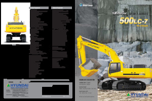 Excavatoare pe șenile Hyundai R 500LC-7