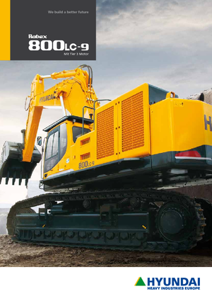 Excavatoare pe șenile Hyundai R 800 LC-9 A