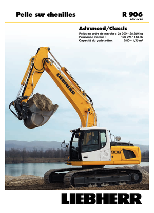 Excavatoare pe șenile Liebherr R 906 Classic