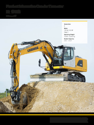 Excavatoare pe șenile Liebherr R 918 Litronic