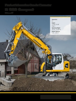 Excavatoare pe șenile Liebherr R 920 Compact Litronic 