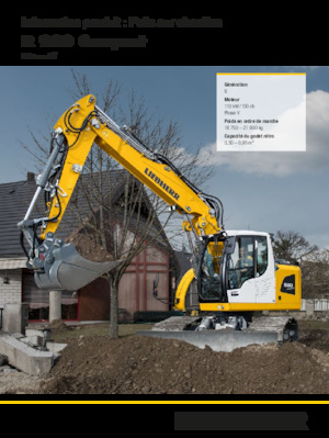 Excavatoare pe șenile Liebherr R 920 Compact Litronic 