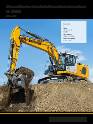 Excavatoare pe șenile Liebherr R 922 Litronic 