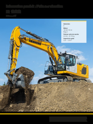 Excavatoare pe șenile Liebherr R 922 Litronic 