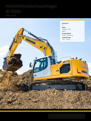 Excavatoare pe șenile Liebherr R 924 Litronic 