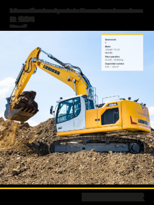 Excavatoare pe șenile Liebherr R 924 Litronic 