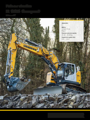 Excavatoare pe șenile Liebherr R 926 Compact Litronic