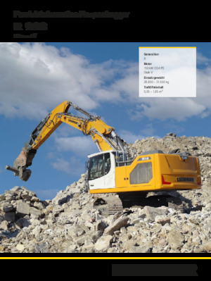 Excavatoare pe șenile Liebherr R 928 Litronic 