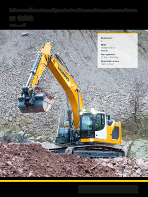 Excavatoare pe șenile Liebherr R 930 Litronic 