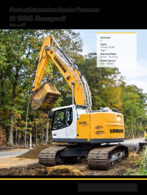 Excavatoare pe șenile Liebherr R 936 Compact Litronic 