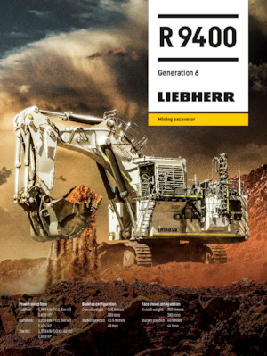 Excavatoare pe șenile Liebherr R 9400 G6
