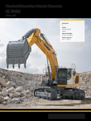 Excavatoare pe șenile Liebherr R 945 Litronic 