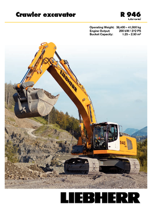 Excavatoare pe șenile Liebherr R 946