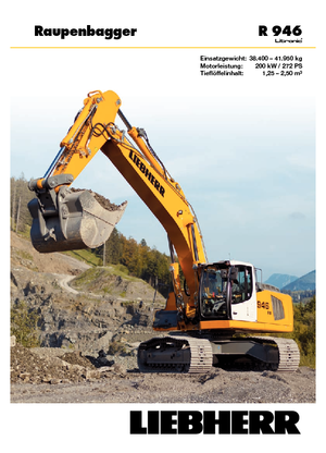 Excavatoare pe șenile Liebherr R 946