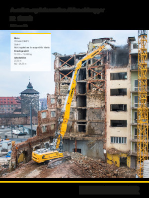 Excavatoare pe șenile Liebherr R 950 Demolition Litronic 
