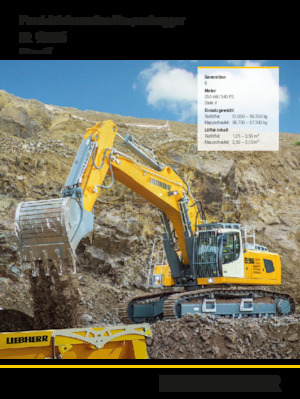 Excavatoare pe șenile Liebherr R 956 Litronic 