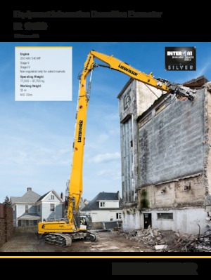 Excavatoare pe șenile Liebherr R 960 Demolition Litronic 