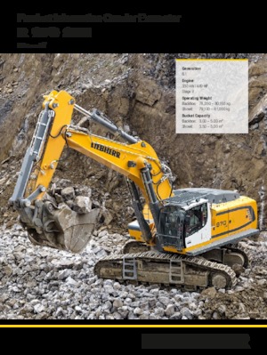 Excavatoare pe șenile Liebherr R 970 SME Litronic 