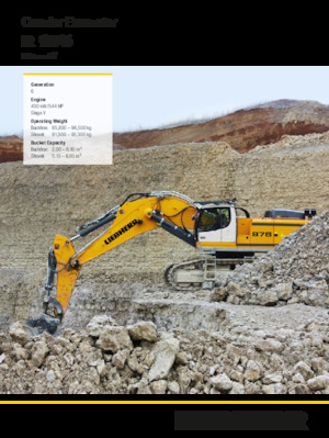 Excavatoare pe șenile Liebherr R 976 Litronic 