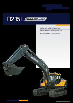 Excavatoare pe șenile Hyundai R215L SMART PLUS